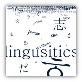 linguistics mit chinesischen Schriftzeichen
